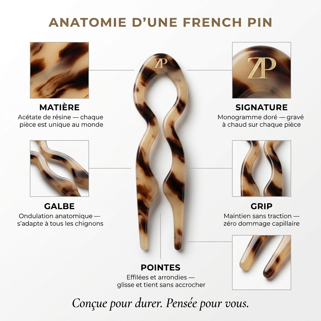 Lot de 9 French Pin